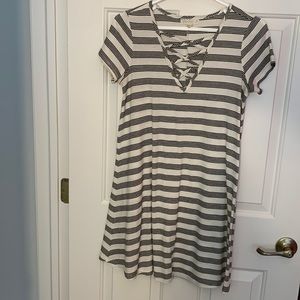 Love, Fire Striped Dress